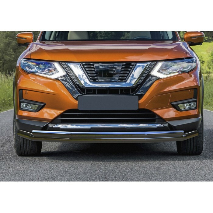 Front bumper protection d57 + d42 Rival for Nissan X-Trail T32 restyling 2018-, R.4125.001