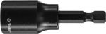 Bit with socket head extended for impact screwdrivers BISON PROFESSIONAL 26377-14