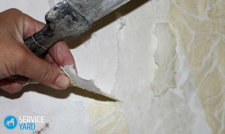 Jak odstranit netkané tapety ze stěn?