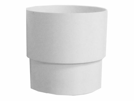 PVC-Rohrkupplung Murol D80mm weiß