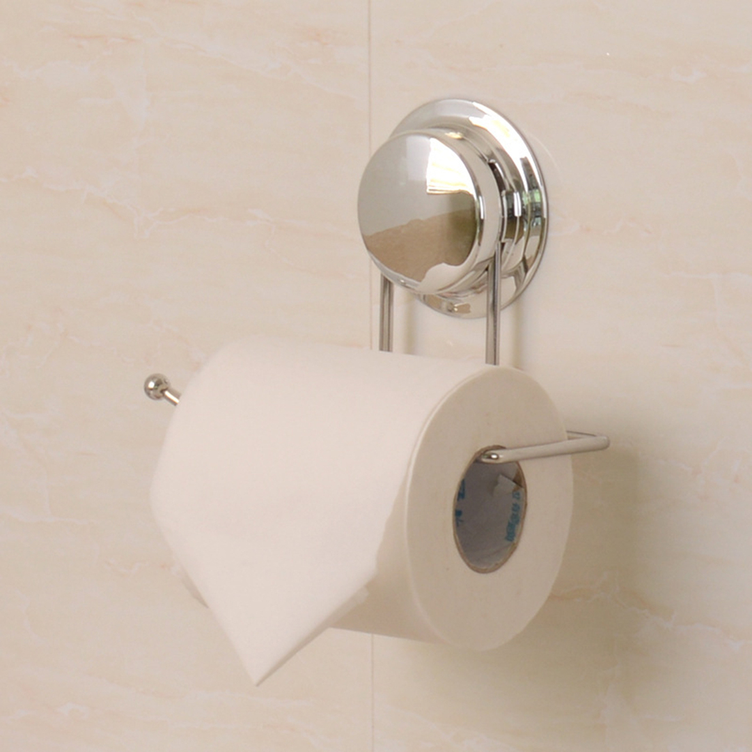 Tapadókorongos WC -papírtartó akasztó Fürdőszoba edény szalvéta törülközőtartó horog