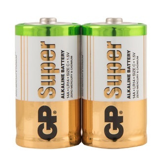 Alkaliskt batteri GP Batterier Super Alkaline 14А C 2 st.