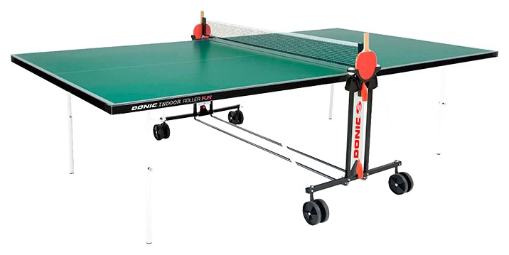 Tennisbord Donic Indoor Roller Sjovt grønt med mesh