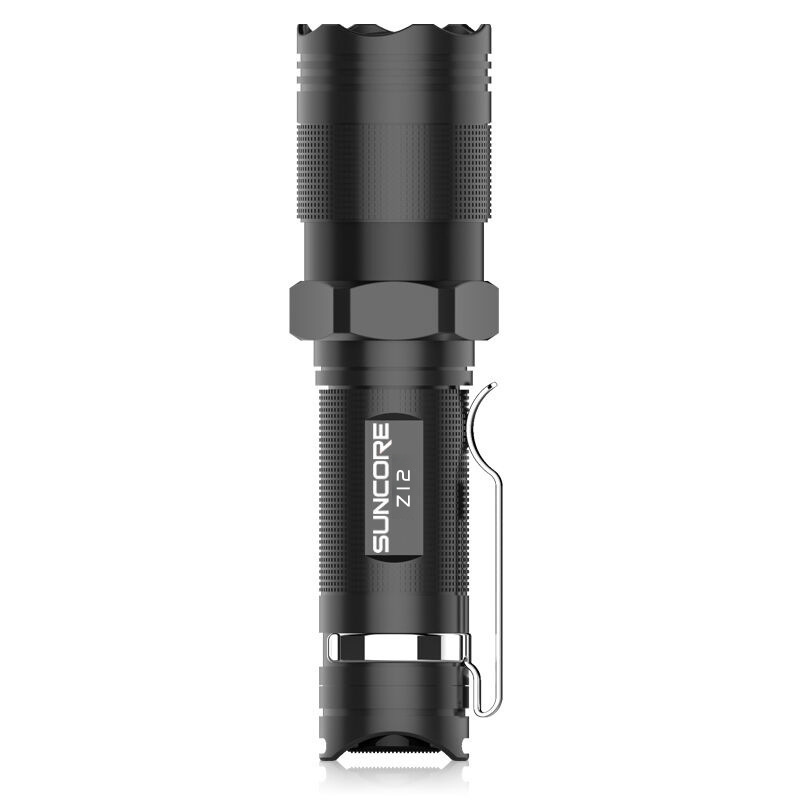  Z12 280 Lumens Flashlight Zoomable AA Battery Camping Hunting Work Lamp Portable Emergency Lantern