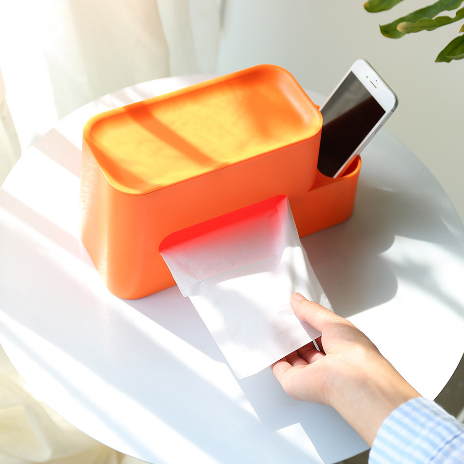 Kastes konteinera integrēts daudzfunkcionāls papīra uzglabāšanas plaukta turētājs no Xiaomi Youpin