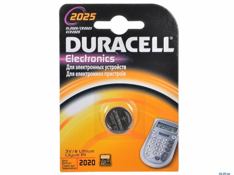 Baterija CR2025 Duracell (1gab.)