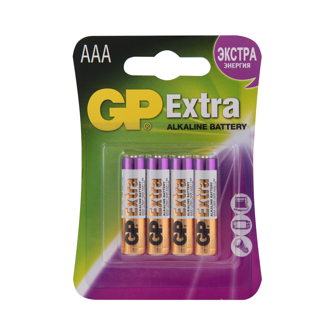 Batteri GP Batterier Ekstra GP24AX-2CR4 4 stk