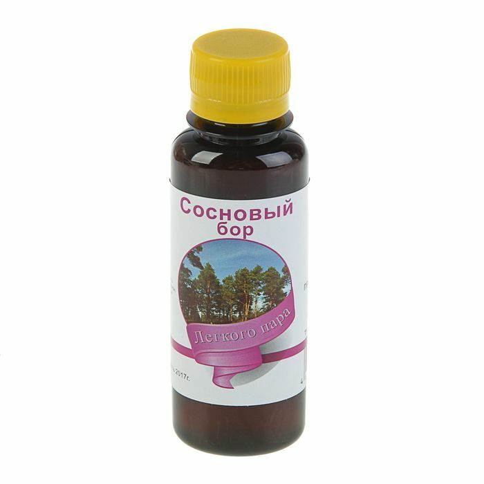 Naturlig aromatisk blanding for bad, bad Pine Bor 100ml