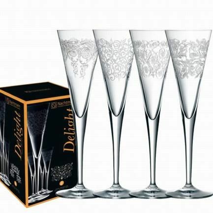 Nachtmann Šampanieša glāžu komplekts Delight (165 ml), 4 gab. 86580 Nachtmann