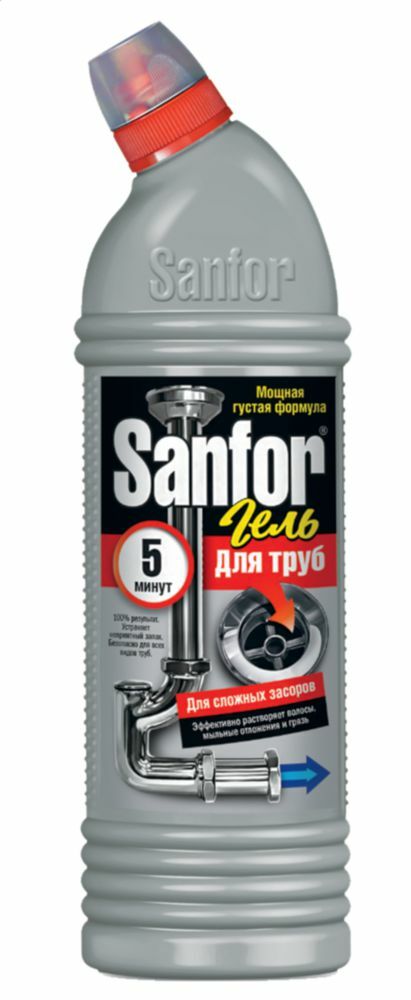 Środek do czyszczenia rur i odpływów Sanfor 750 ml