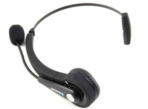 A bluetooth headset is characterized by the absence of wires. They don't connect in any other way