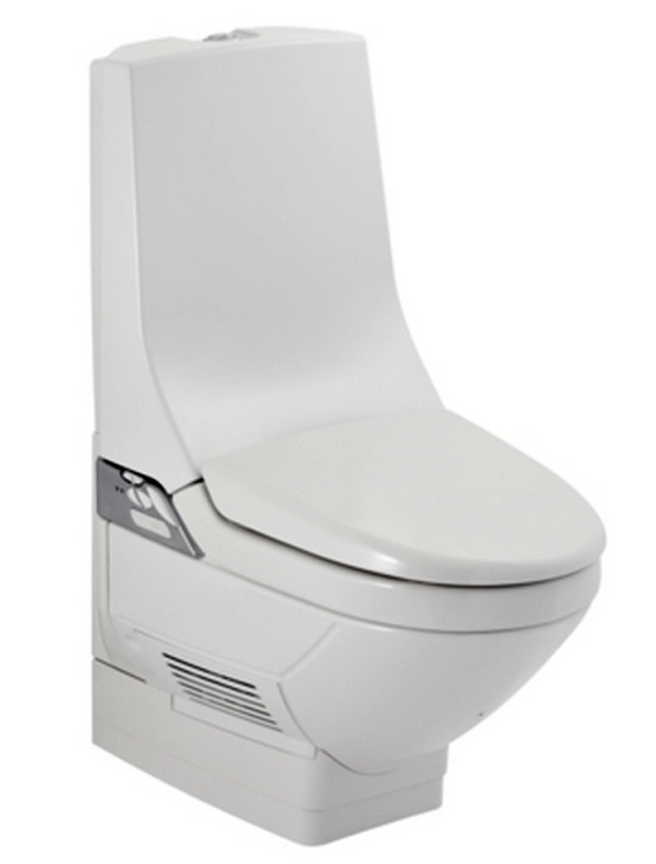Elektronisk toalett Geberit AquaClean 8000 pluss 185.100.11.1 Mikroliftdeksel, med bidetfunksjon