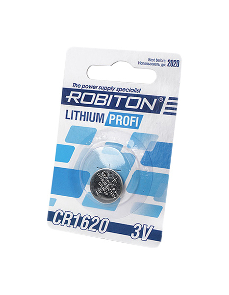 Akkumulátor Robiton Profi R-CR1620-BL1 126-744 1 db