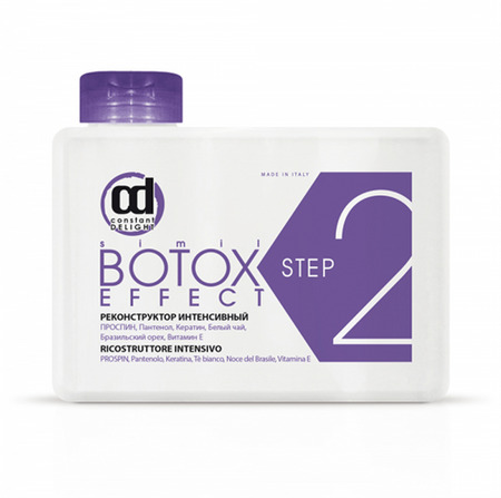 Constant Delight Reconstructeur Effet Botox Step2 Botox Intensif Blanc, 250 ml