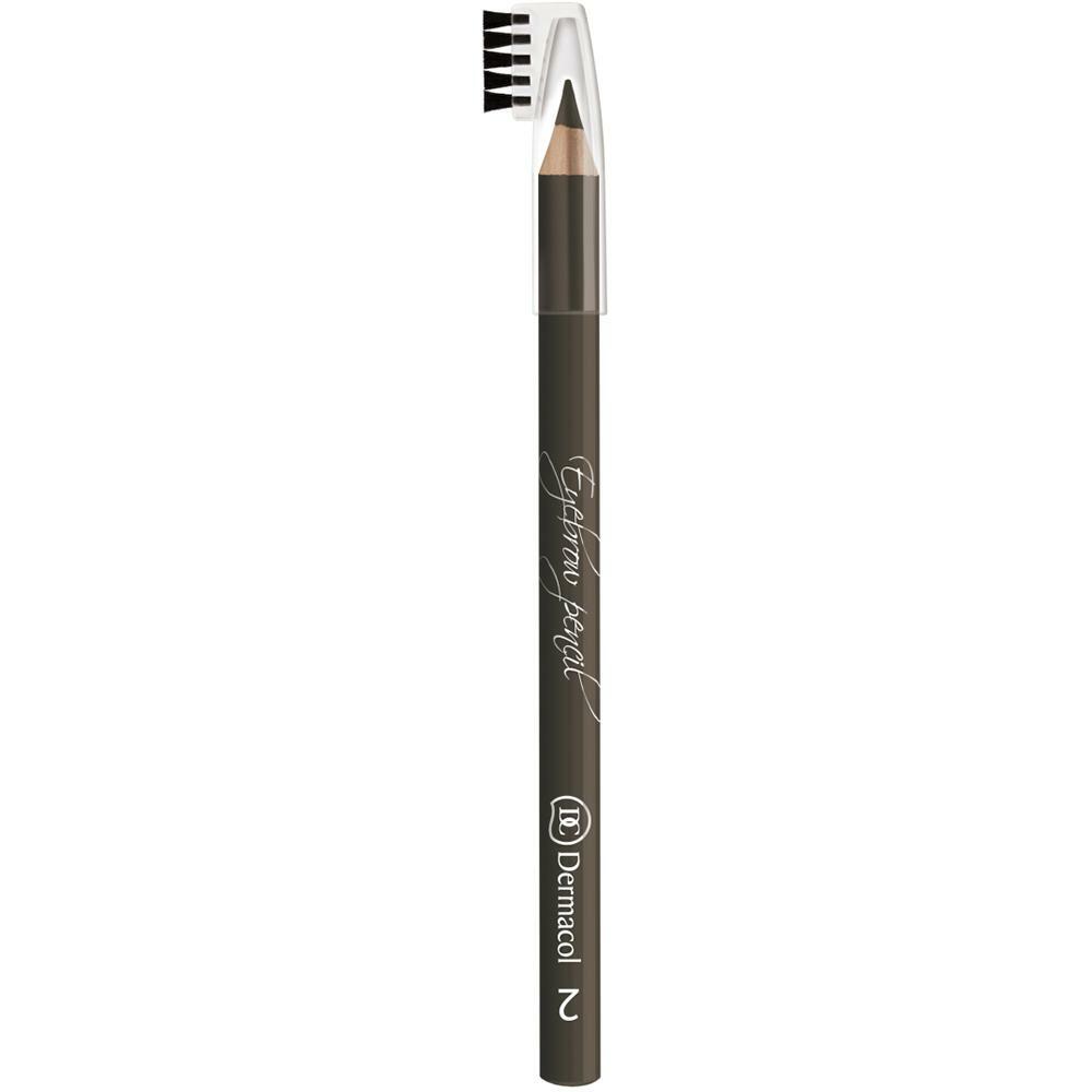 Svinčnik za obrvi Dermacol s čopičem št. 1 svetlo rjave barve: cene od 232 ₽ po nizki ceni kupite v spletni trgovini