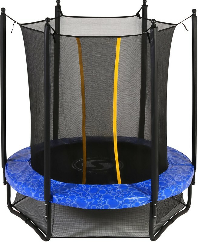 Športni trampolin Swollen Classic 8FT 244 cm znotraj modre barve