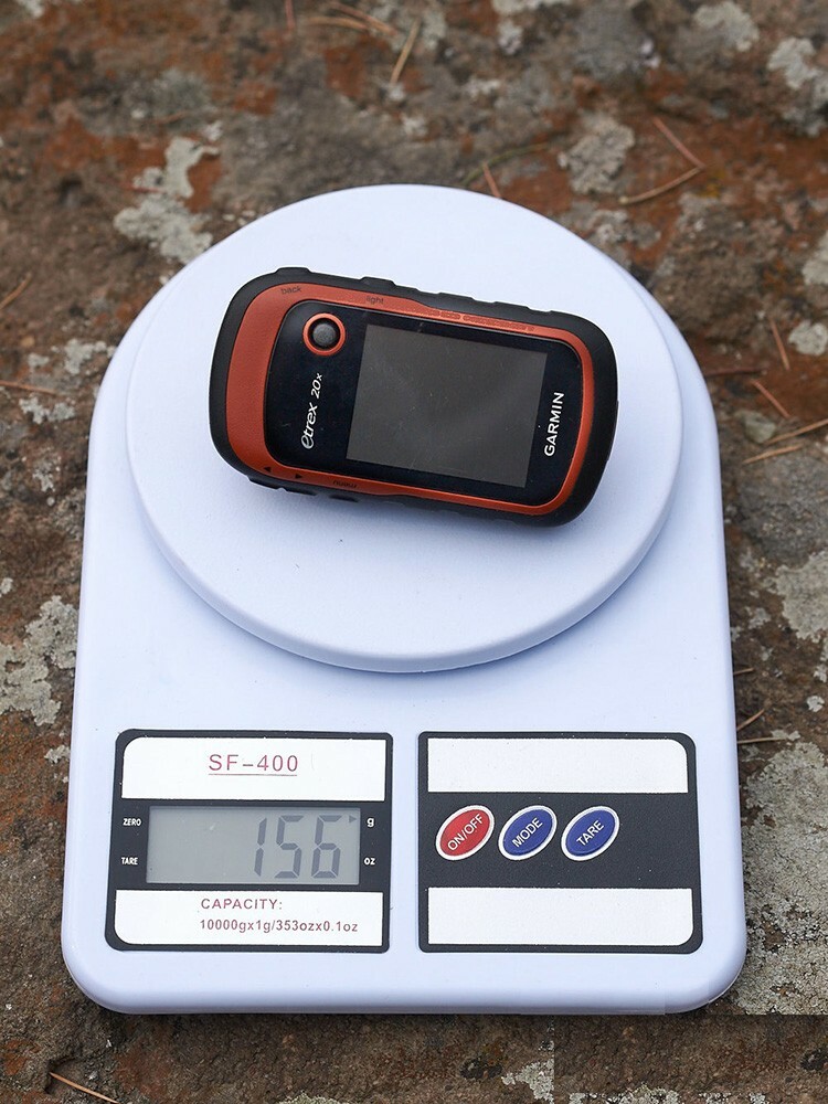 Garmin eTrex 20x: Touring GPS navigacijski pregled