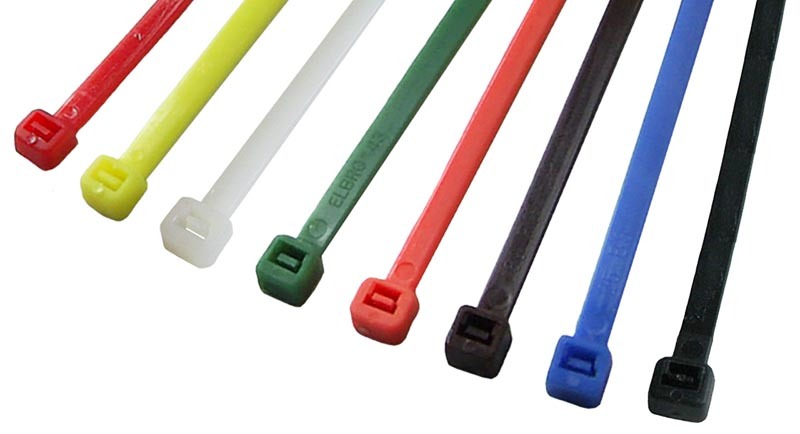 Kabelbinder aus Kunststoff: Herstellungsmaterialien, Arten von Schlössern, wie man sie richtig verwendet, welche besser sind
