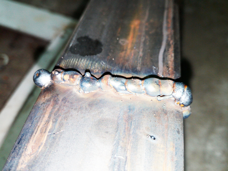 You don't have to expect much from such a weld