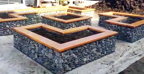How to create gabions with your own hands: step by step instructions with photos