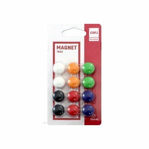 Magnet na dosku deli e7823 rôzny, priemer 15 mm, okrúhle balenie: 12 ks: ceny od 49 ₽ nakúpte lacno v internetovom obchode