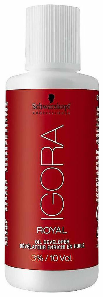 Izstrādātājs Schwarzkopf Professional Igora Royal 3% 60 ml
