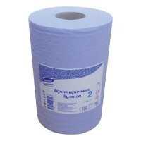 Luscan Prof salvetes papīra ruļļi, divslāņu, zils, 130 metri