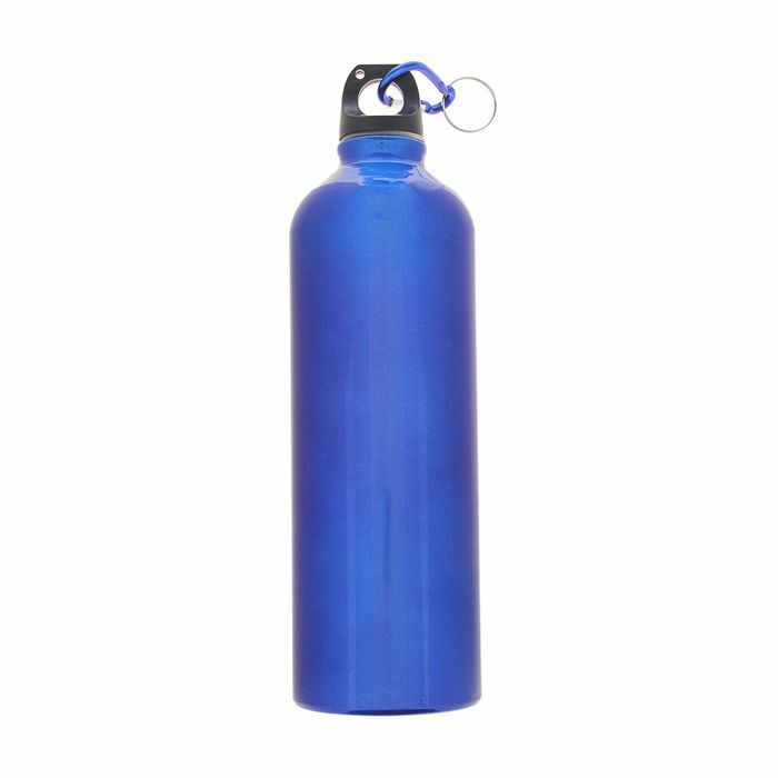 Flasche Tourist " Classic" mit Karabiner, 750 ml, blau