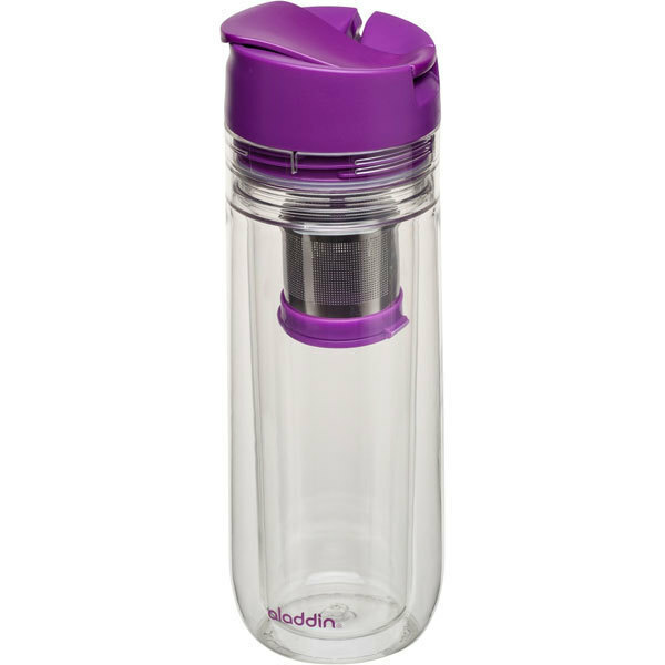 Aladdin Tea Infuser 0,35L violetti pullo 10-01957-009