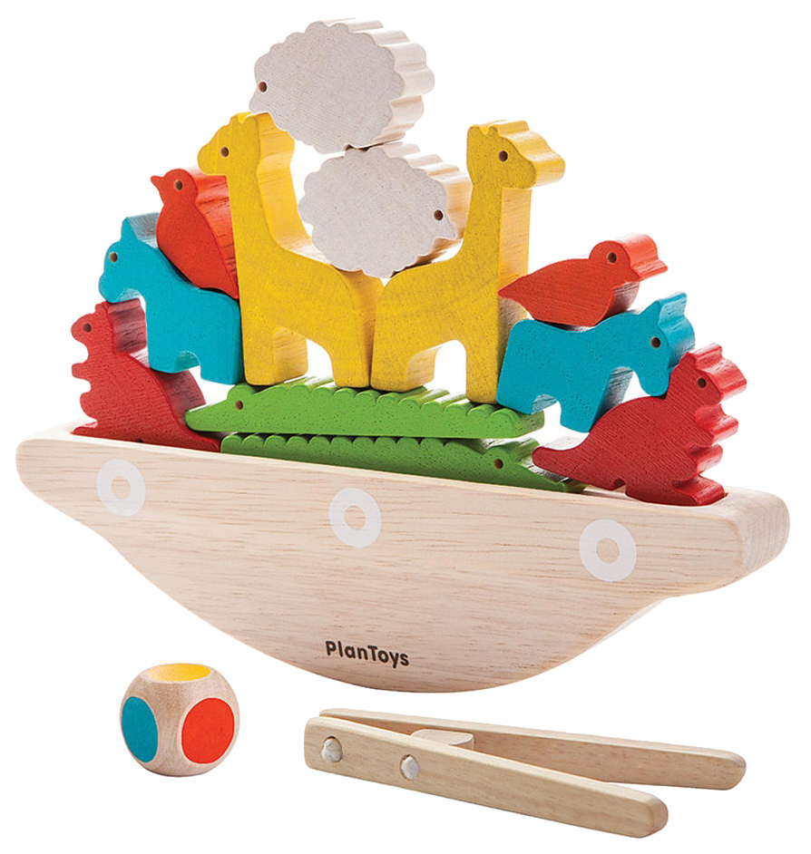 Family Board Game Plan Toys Balancing Boat 5136