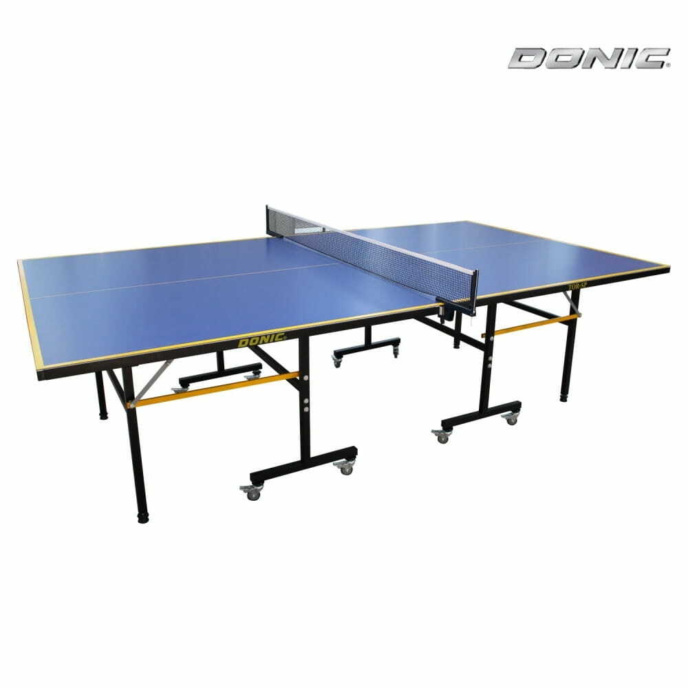 Her hava koşuluna uygun tenis masası DONIC TOR-SP - mavi