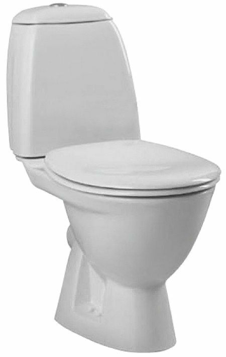 Kompakts tualetes pods ar bidē funkciju ar standarta sēdekli Vitra Grand 9763B003-1206