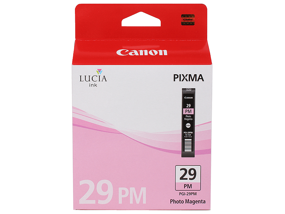 Toner fotograficzny Canon PGI-29PM do PRO-1. Purpurowy. 228 stron.