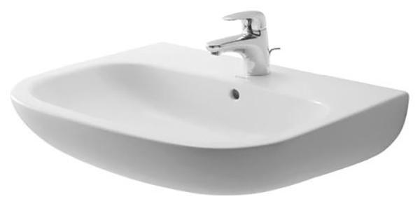 Wall-mounted washbasin Duravit D-Code 23106500002
