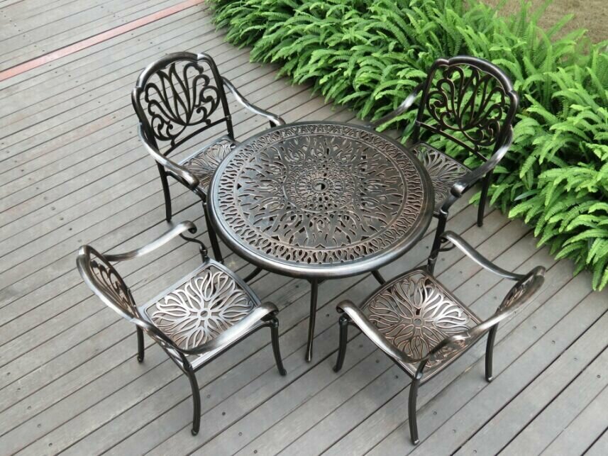 aluminum garden furniture ideas