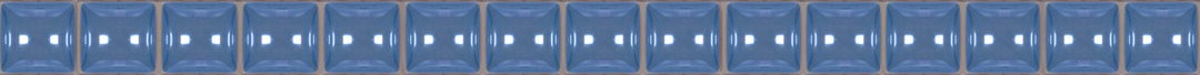 Ceramic tile Ceramica Classic Strips Bead border blue 1,3х20