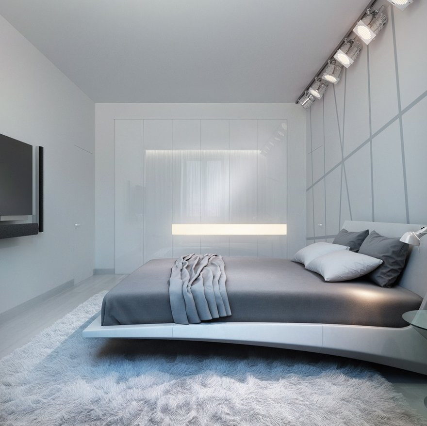 High-tech bedroom
