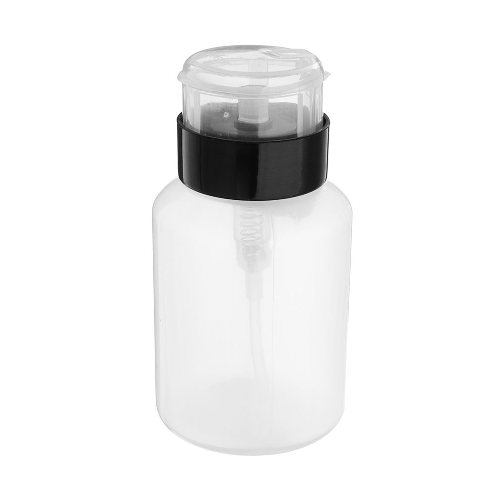 Pumpedispenserflaske for Acetone Polish Alcohol Removal Liquid Oil Bottles
