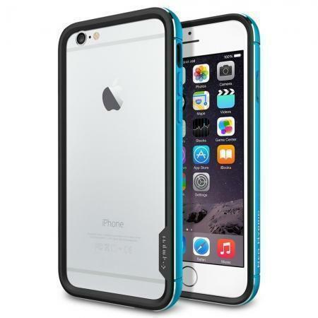 Bumper Case Spigen Neo Hybrid EX Metal for Apple iPhone 6 / 6S (Metal Blue) SGP11188