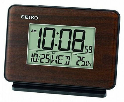 Reloj de mesa Reloj Seiko QHL068BN. Colección Despertador