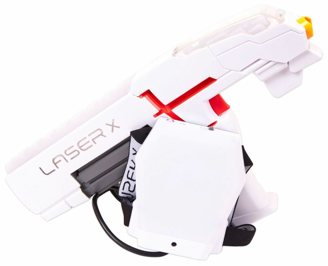 Zestaw gamingowego blastera Laser X z tarczą