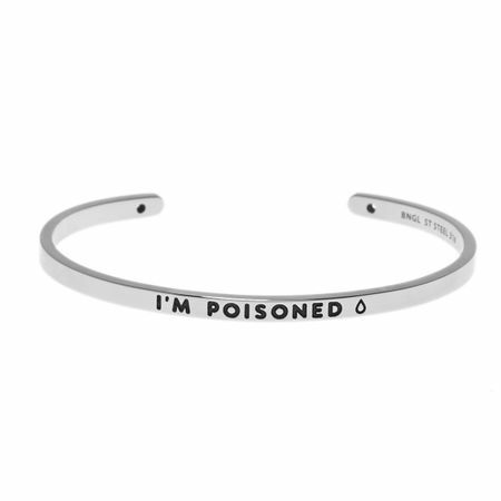Pulseira BNGL I \ 'M POISONED BNGL