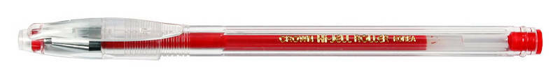 Uchka gel, HJR-500 červená 0,5mm koruna (12/144/1152)