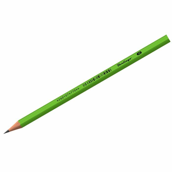 Črni svinčnik, svinčnik Office soft HB, plastika