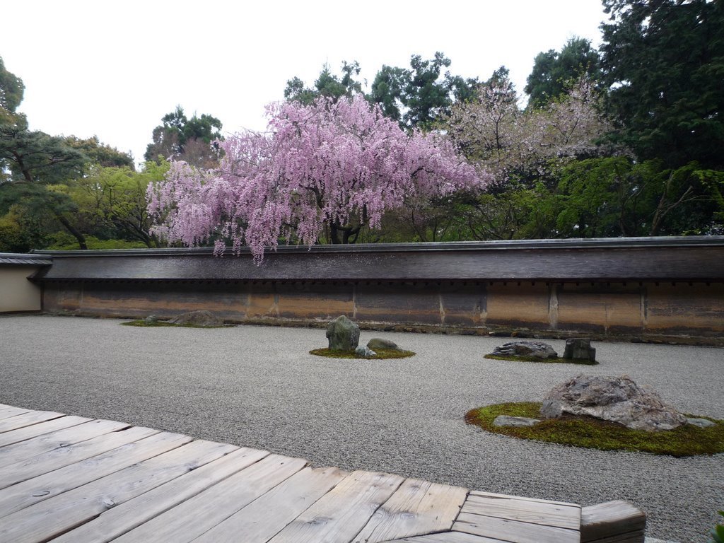 Steingarten in Kyoto