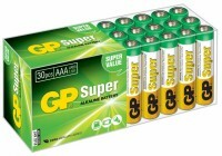 Batteri GP Super Alkaline 24A LR03 AAA, 30 stk