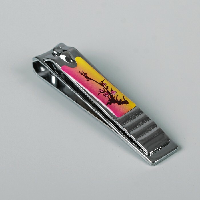 Manicure clipper nippers, med en fil, 6 (± 0,5) cm, MIX farver