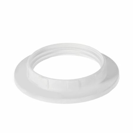 Tvirtinimo žiedas E27 kasetės spalvai balta