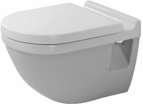 Wall-hung toilet with micro-lift seat Duravit Starck 3 42000900A1