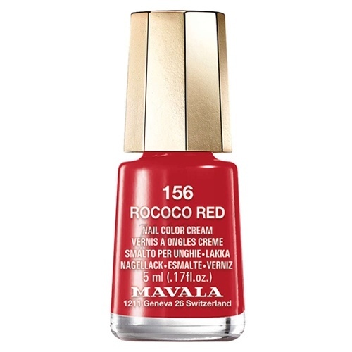 Farebný krém na nechty MAVALA 156 ROCOCO RED